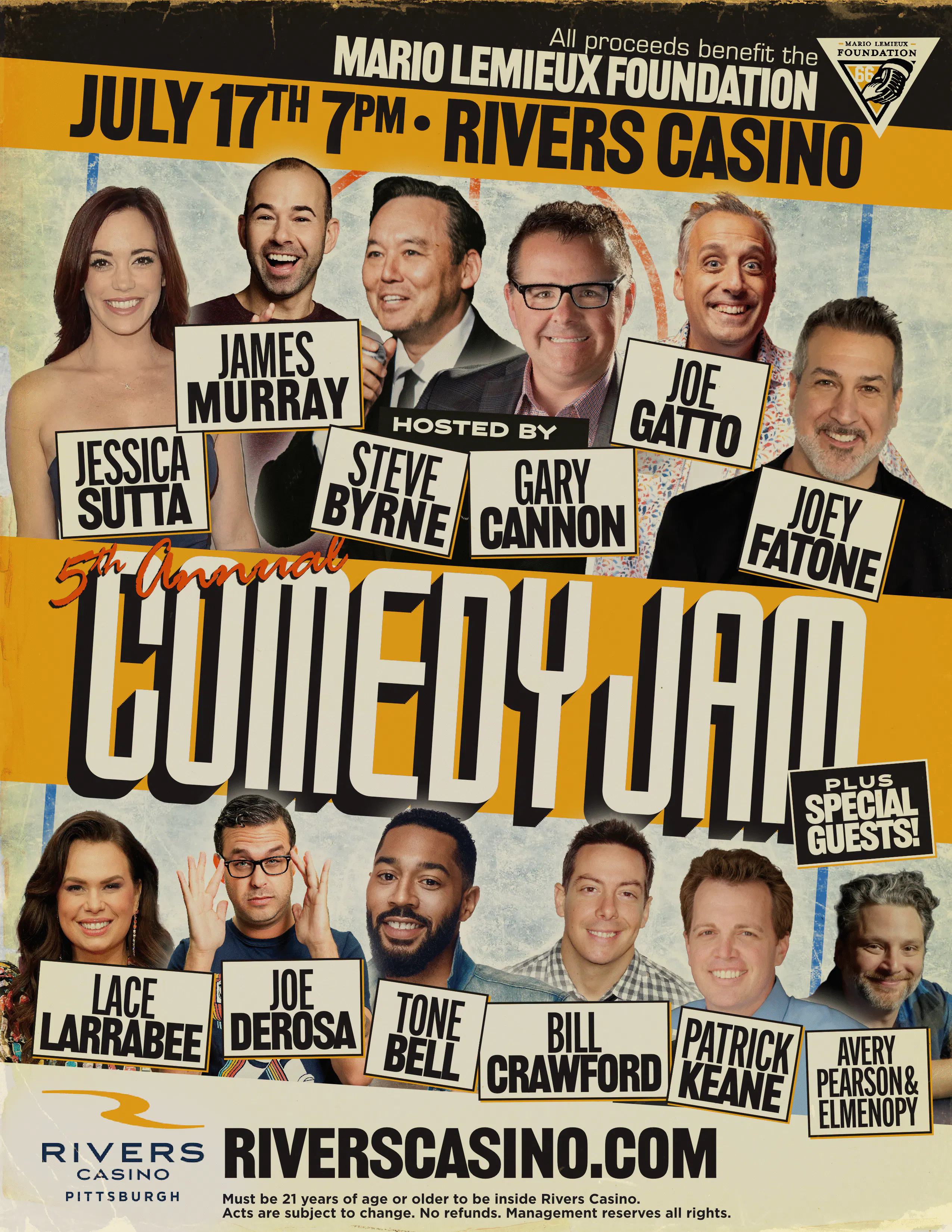 54th Annual Comedy Jam with Steve Byrne