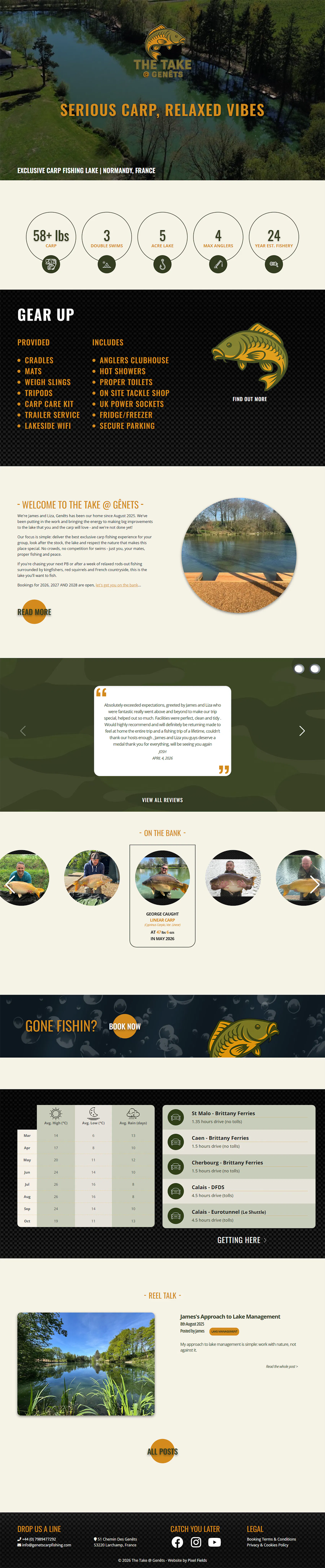 Genets Carp Fishing
