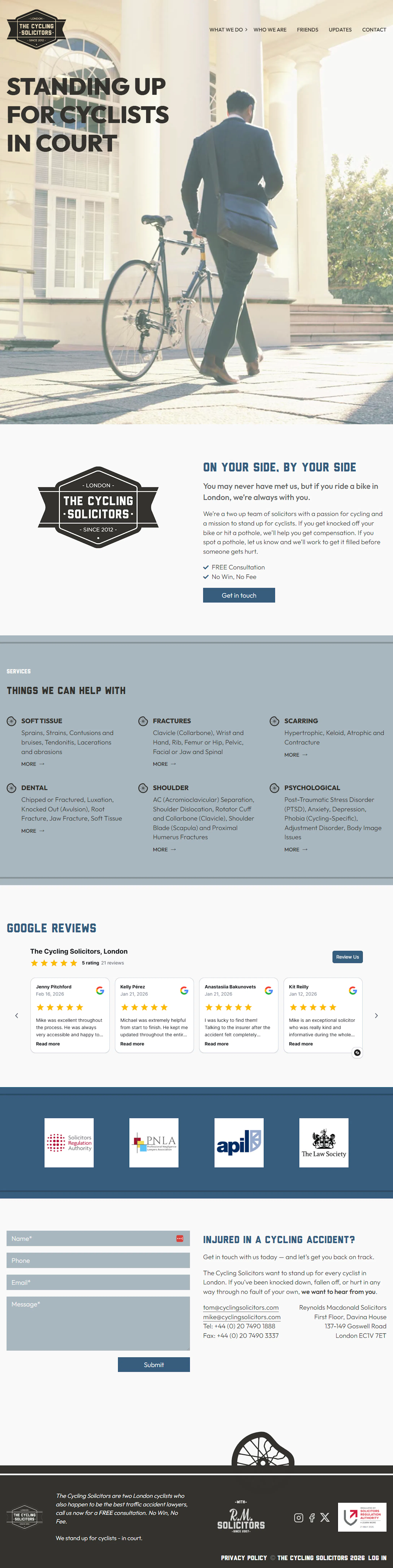 Solicitors Solicitors website screenshot