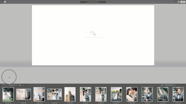 Use the timeline feature in SmartAlbums to quickly design a professional photo album