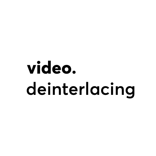 Text saying 'video deinterlacing'