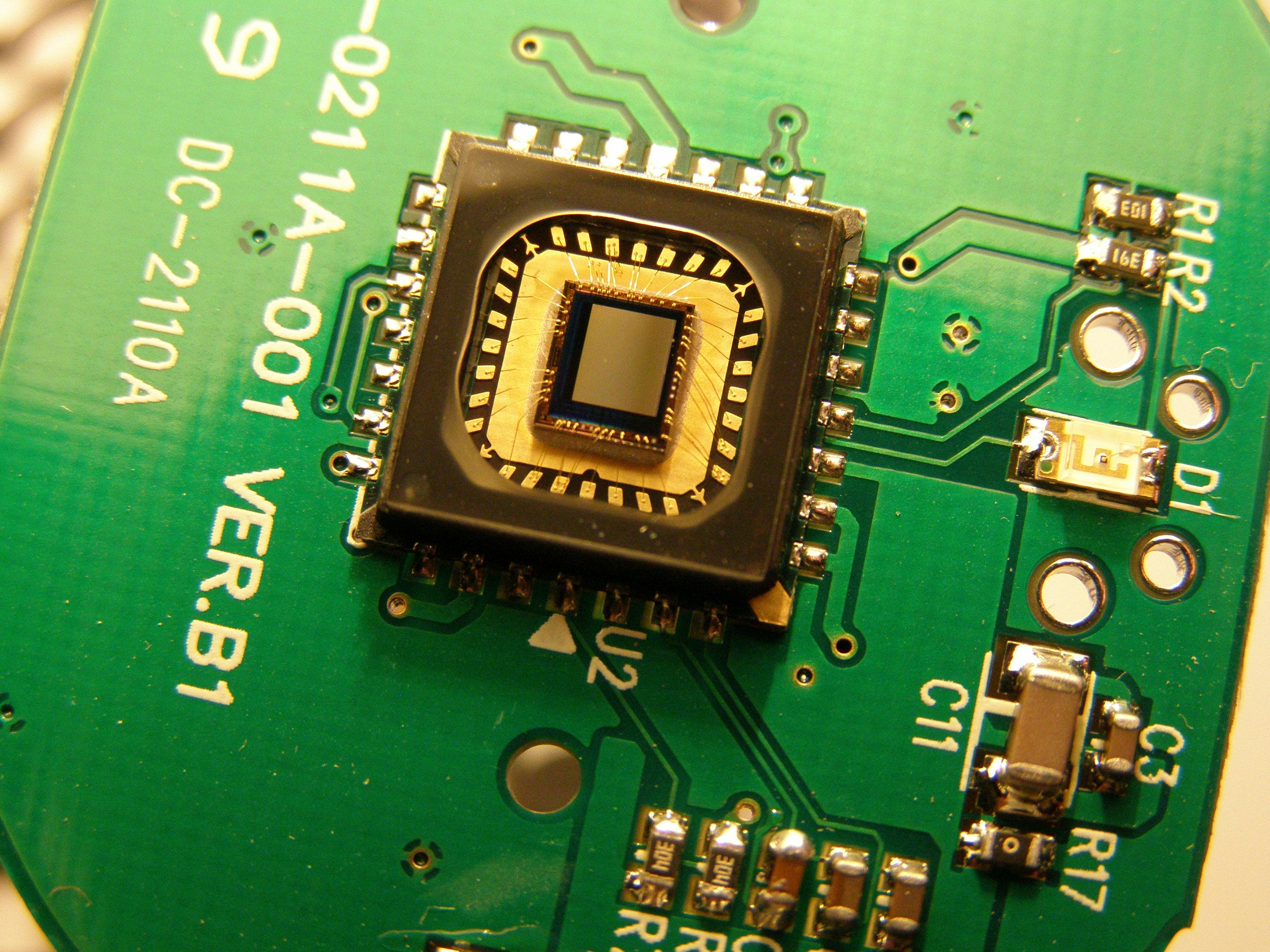 Image showing a camera sensor. 