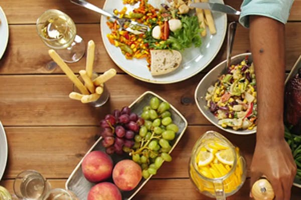 Image of dinner table