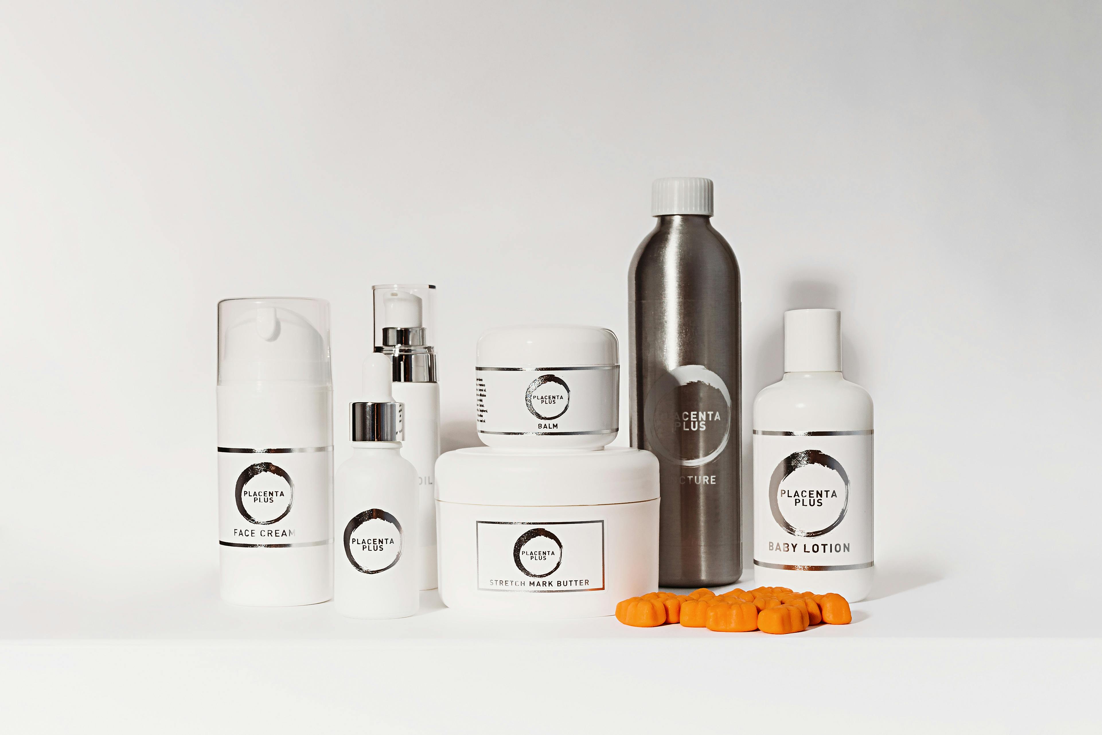 Pills and gummies products