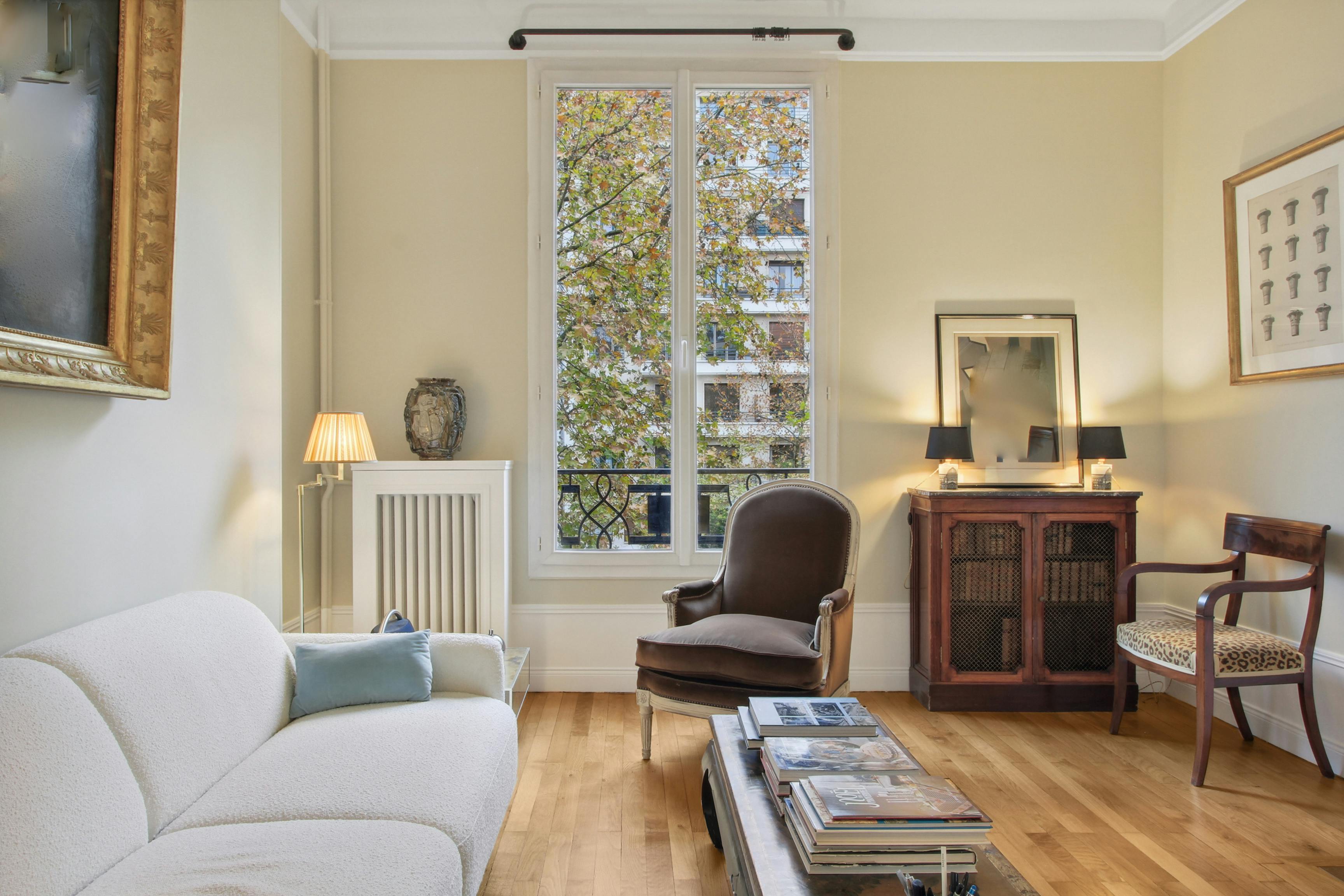 Rénovation salon appartement 60m2 Paris 16 Rénovation salon appartement 60m2 Paris 16