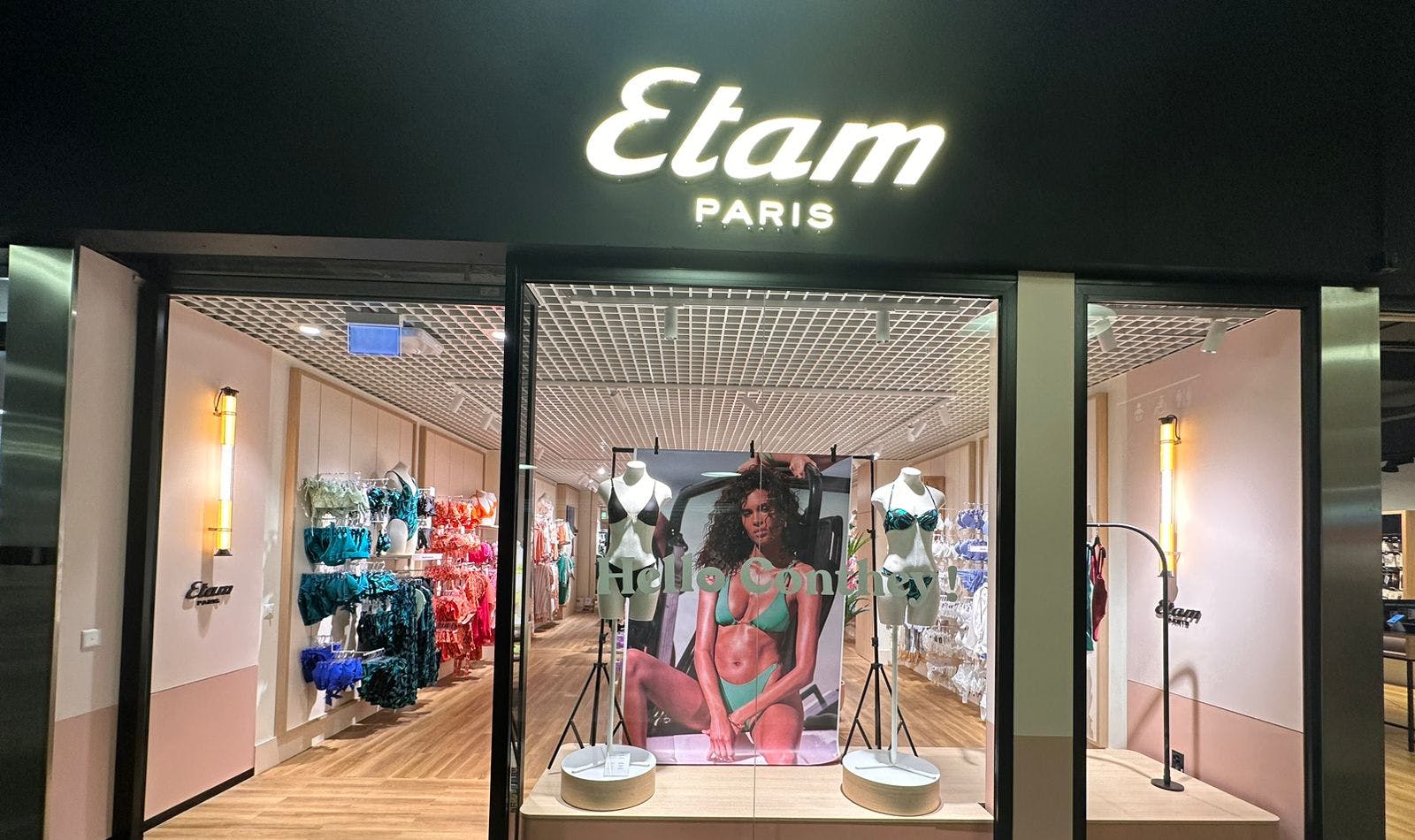 vitrine ETAM vitrine ETAM