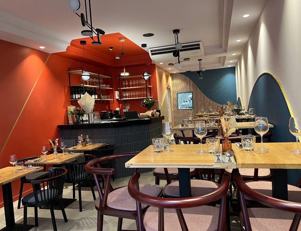 Rénovation salle principale restaurant Paris 17 Rénovation salle principale restaurant Paris 17