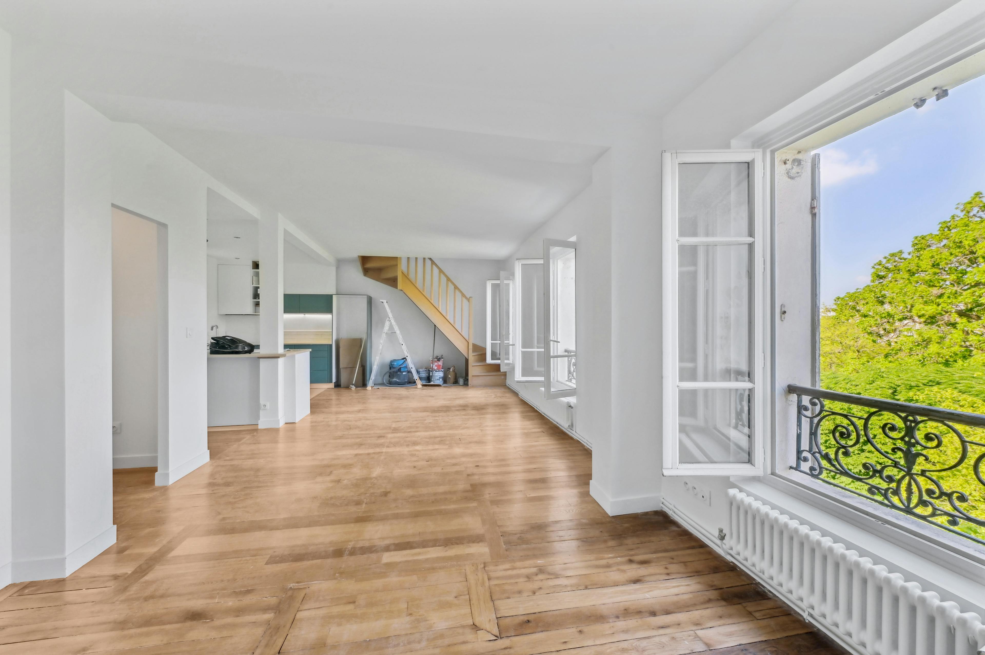 Appartement Paris 10 : rénovation totale d'un 100 m2