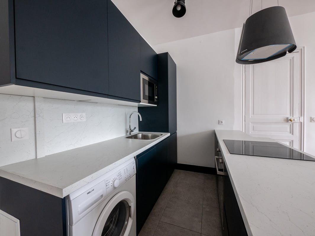 Rénovation cuisine de 8m2 à Paris 16e Rénovation cuisine de 8m2 à Paris 16e