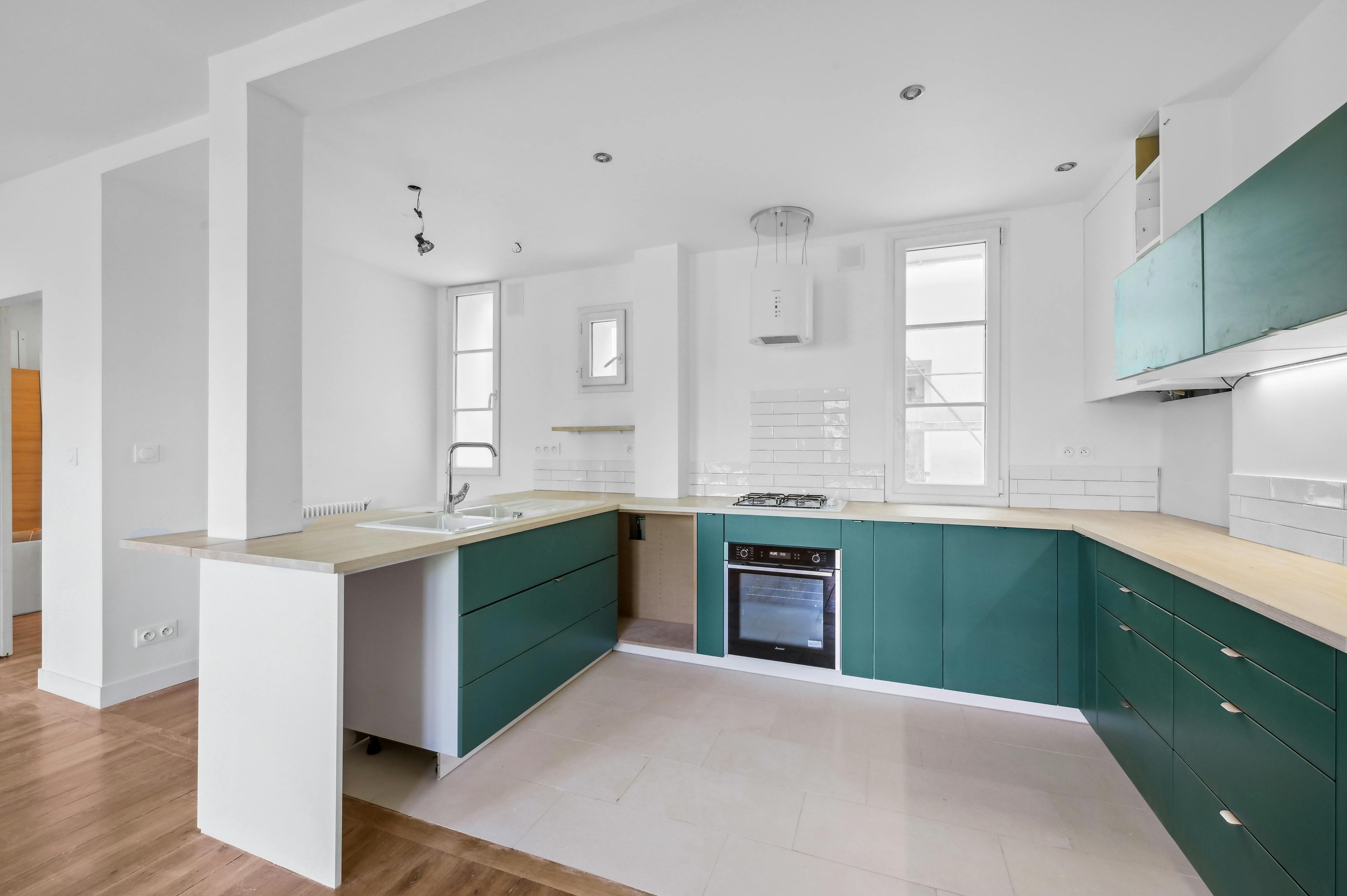 rénovation cuisine appartement 120 m2 Paris 17 rénovation cuisine appartement 120 m2 Paris 17