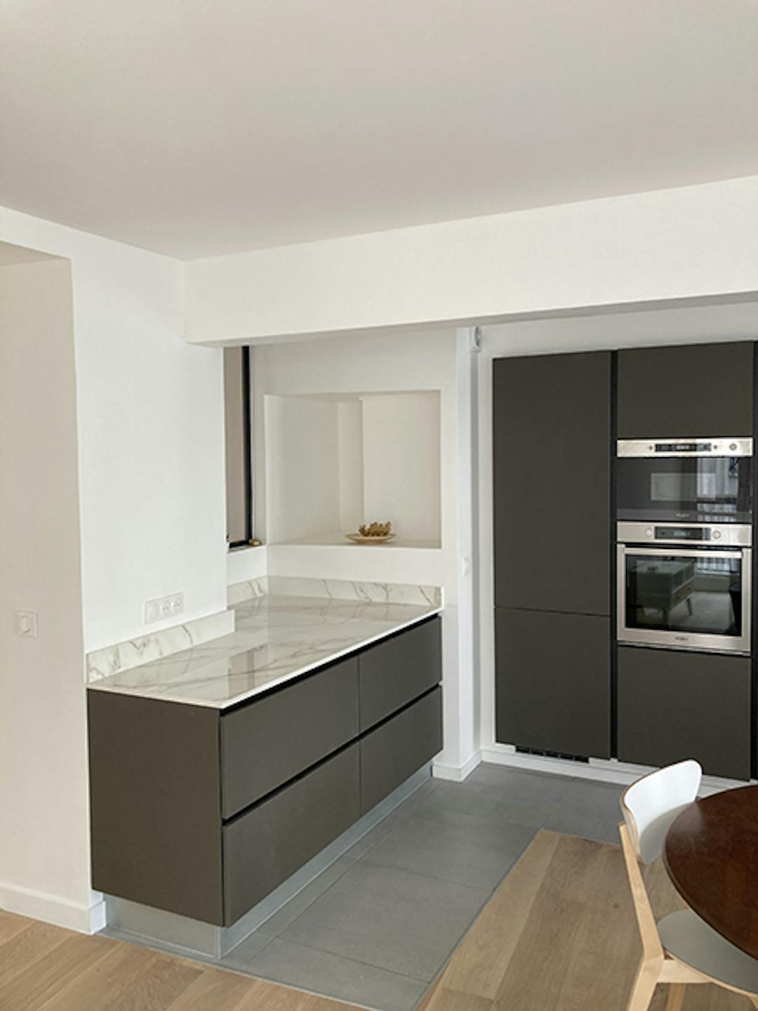 Rénovation cuisine ouverte 97m2 paris 15 Rénovation cuisine ouverte 97m2 paris 15