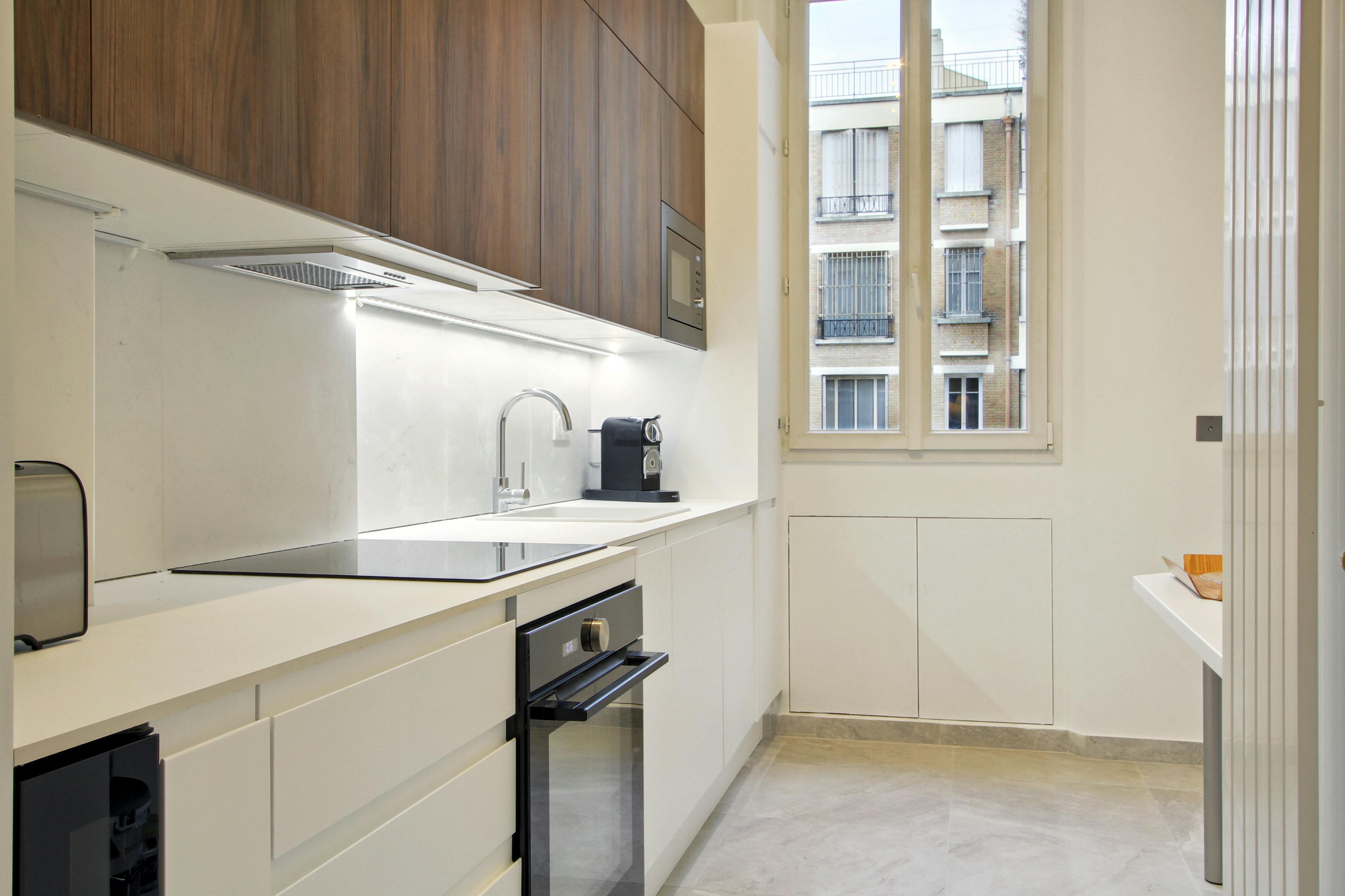 rénovation cuisine appartement de 60 m2 à Paris 16 rénovation cuisine appartement de 60 m2 à Paris 16