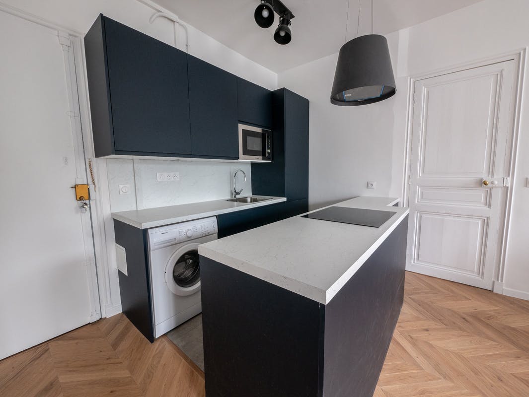 Rénovation cuisine de 8m2 à Paris 16e Rénovation cuisine de 8m2 à Paris 16e