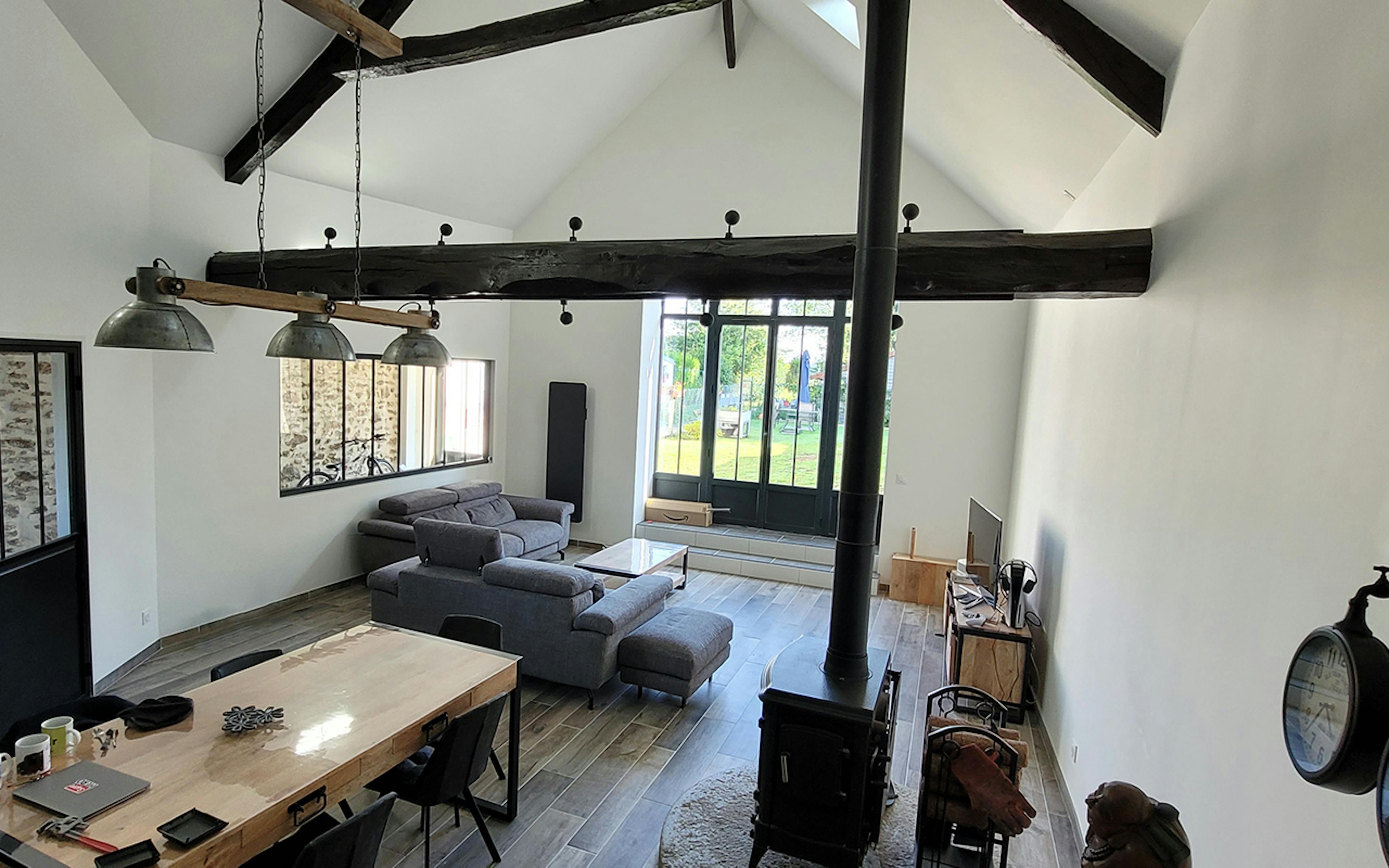 Rénovation salon maison 90m2 Seine-et-Marne Rénovation salon maison 90m2 Seine-et-Marne