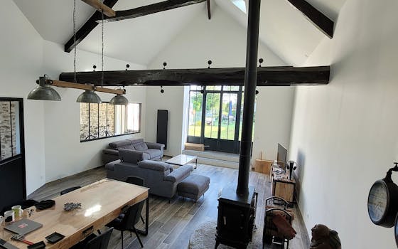 Rénovation salon maison 90m2 Seine-et-Marne Rénovation salon maison 90m2 Seine-et-Marne