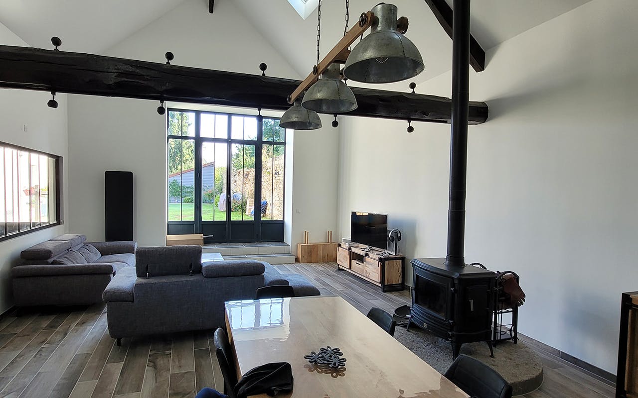 Rénovation salon maison 90m2 Seine-et-Marne Rénovation salon maison 90m2 Seine-et-Marne