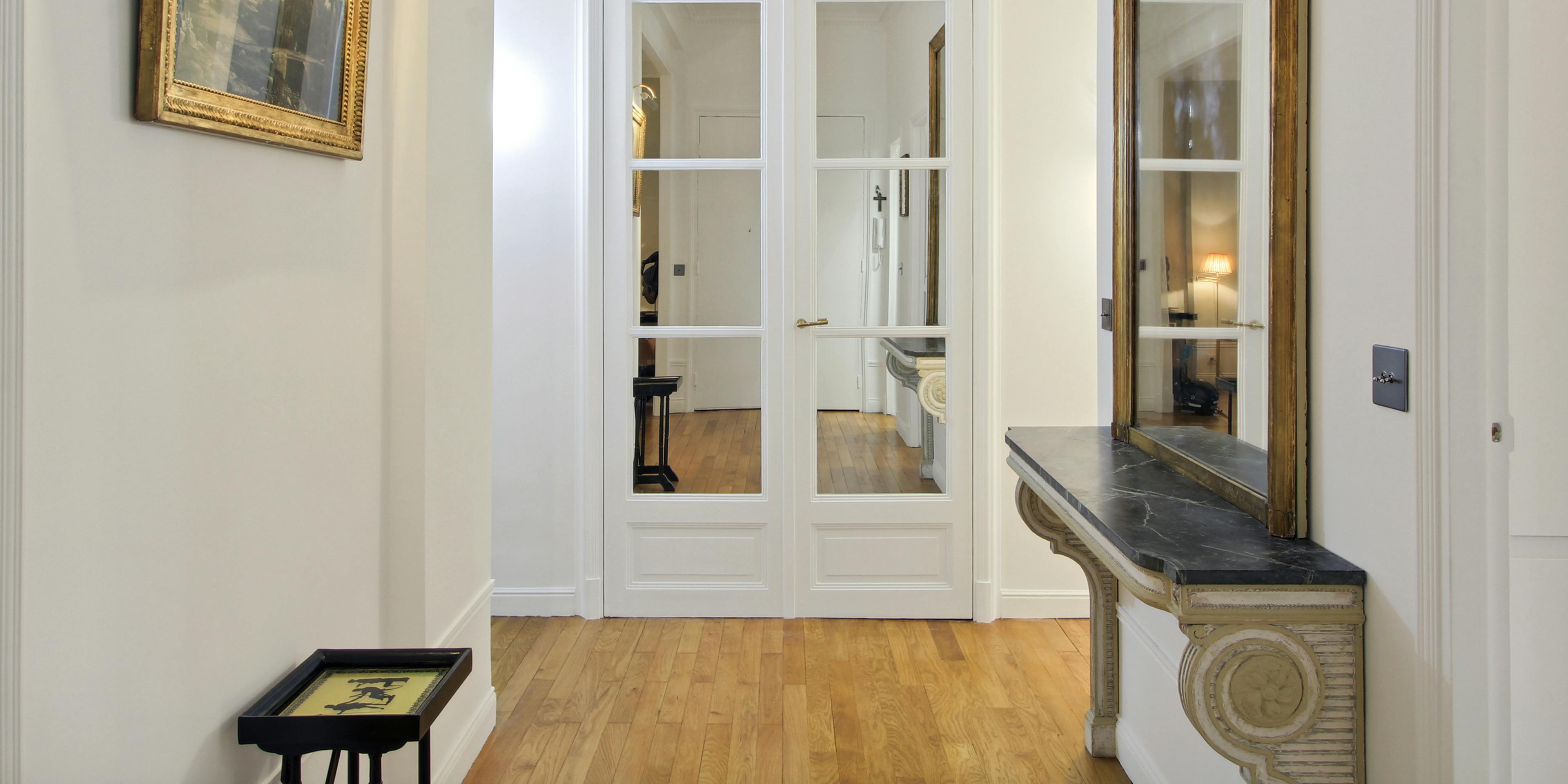 rénovation couloir appartement de 60 m2 à Paris 16 rénovation couloir appartement de 60 m2 à Paris 16