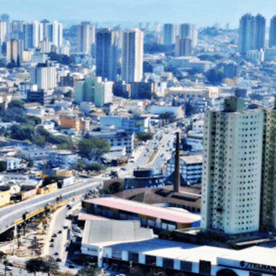 Vista da cidade de Guarulhos (SP)