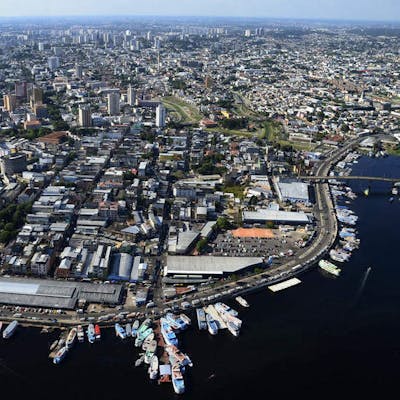 Vista área Manaus/AM, Brasil.