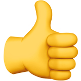 Ícone thumbs up