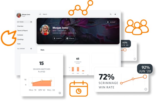 PlayVS product interface