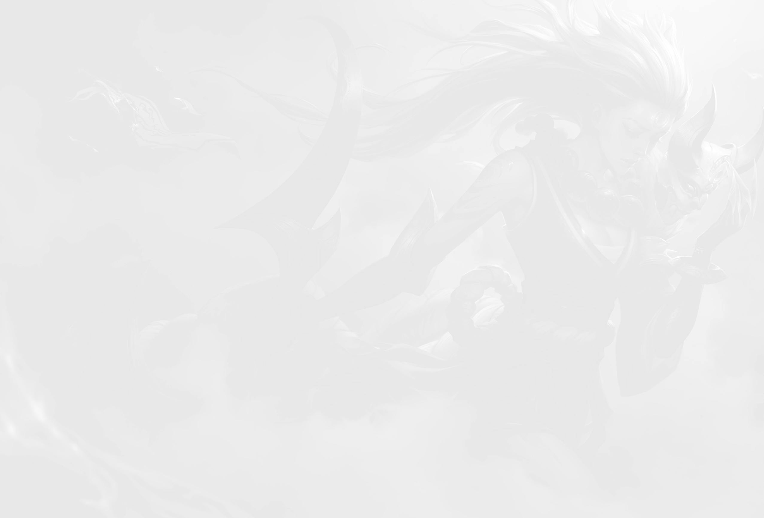 faded black and white female warrior with long hair looking down