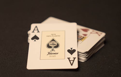 Casino Spielkarten Stapel