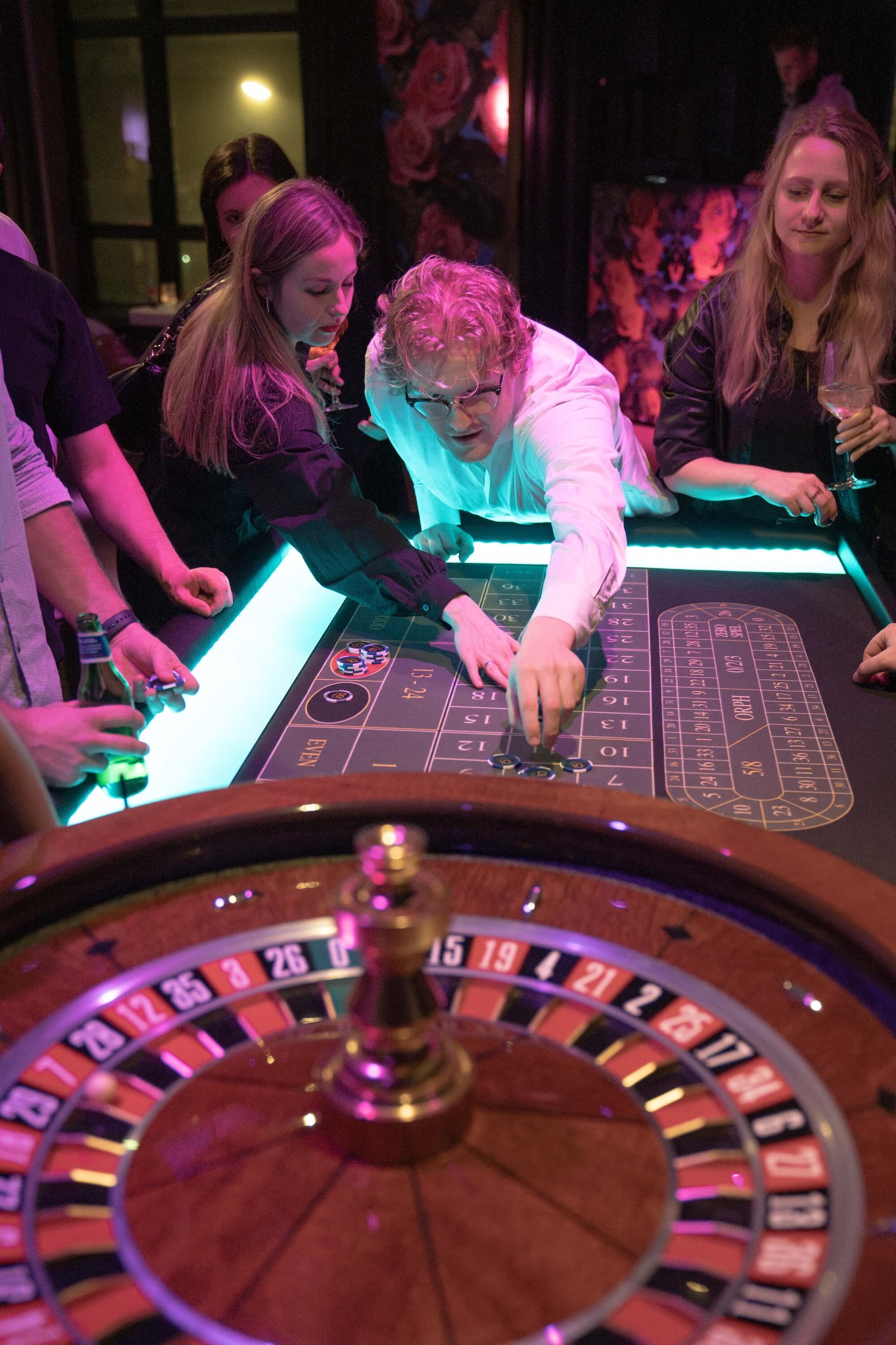 Teambuilding Spiele im Casino