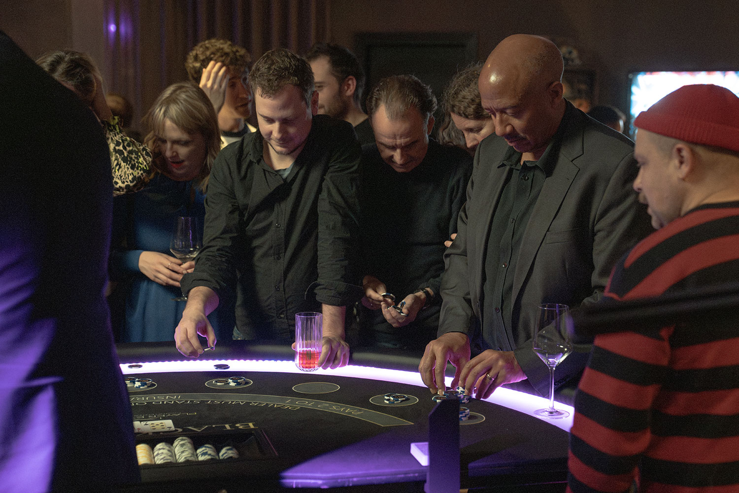 Gemeinsames Casinospiel als Teambuilding