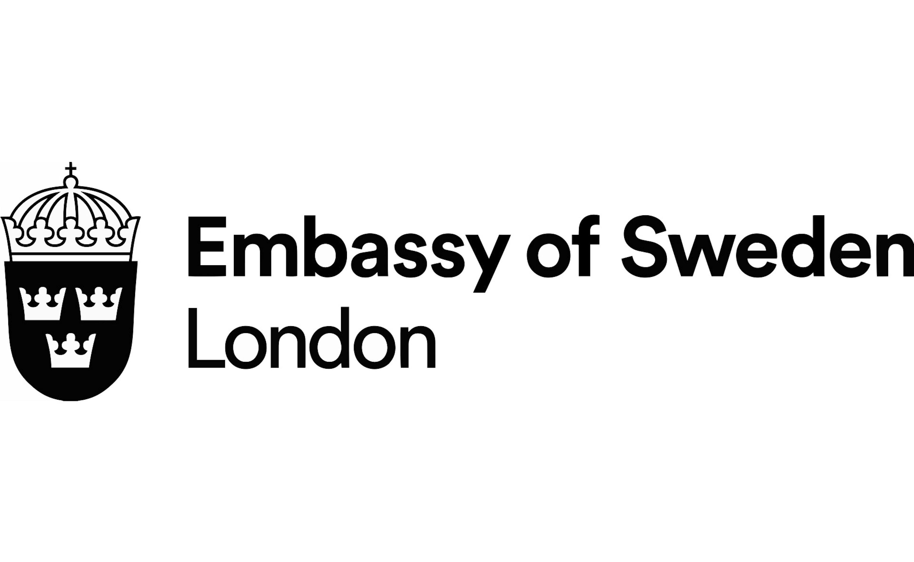 LONDON EMBASSY OF SWEDEN logo