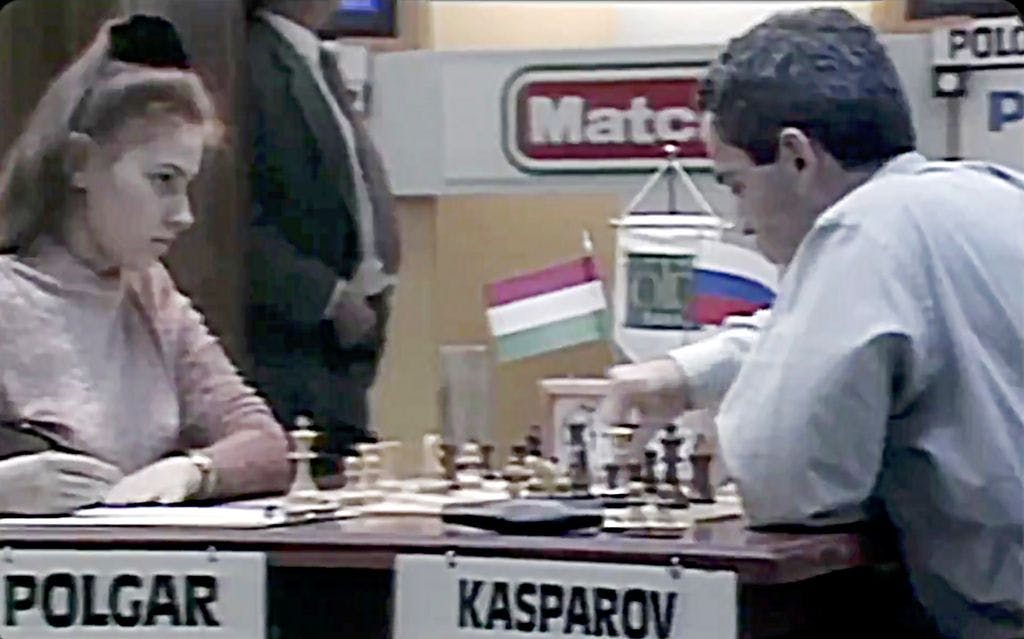 Judit Polgar goes over her best games against Kasparov