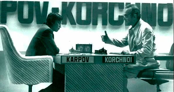 Karpov - Korchnoi World Championship Match (1978) chess event