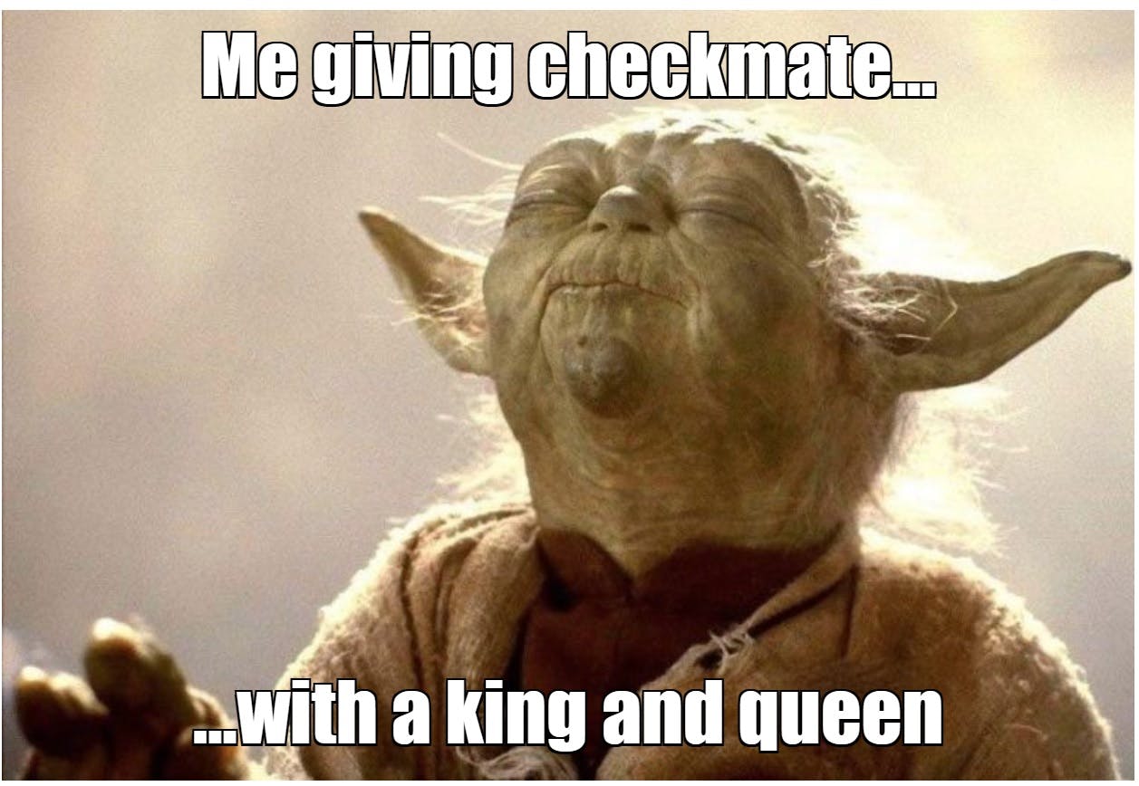 How to Checkmate with a King and Queen? 