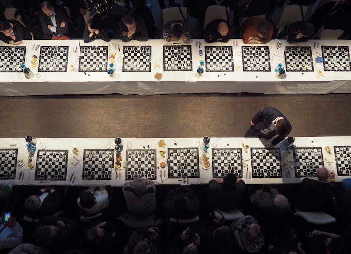 simul with Mikhail Tal