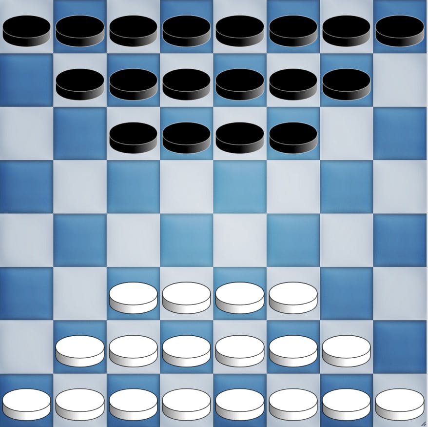 Dameo Starting Position