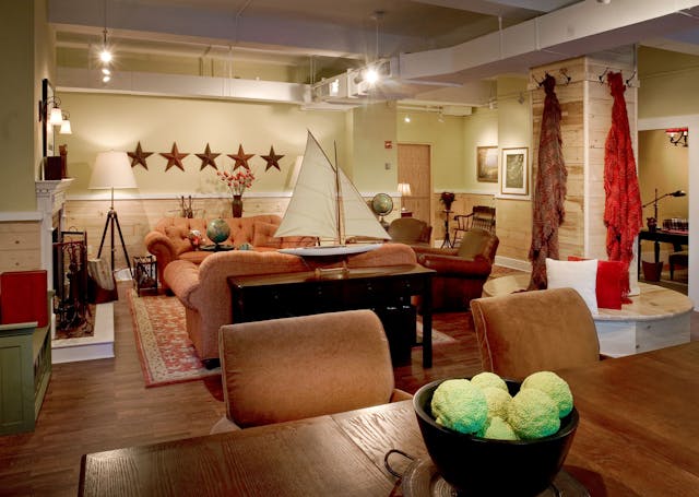 New York Textile Showroom Living room