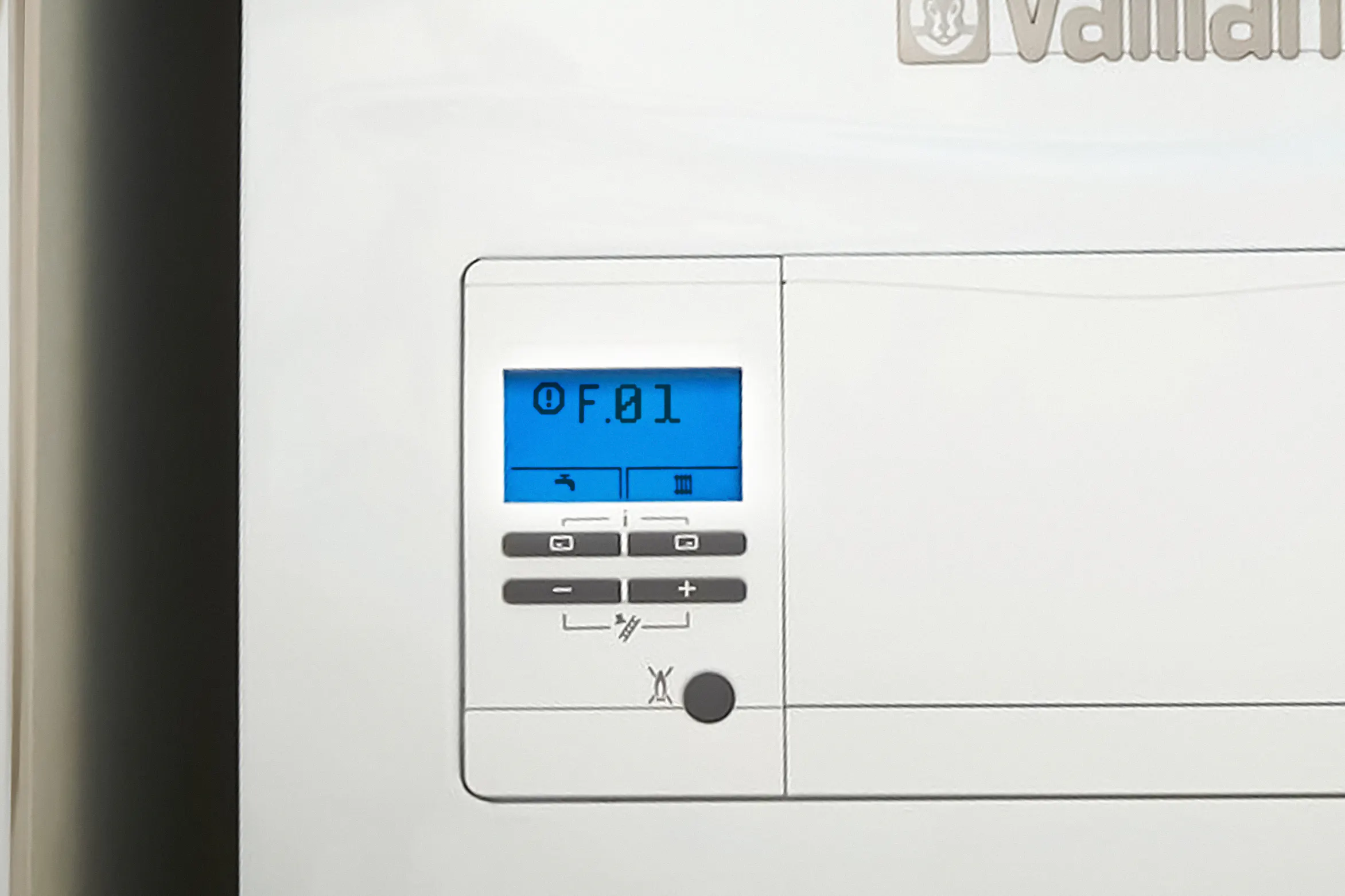Fix f.01 error/fault code vaillant boiler
