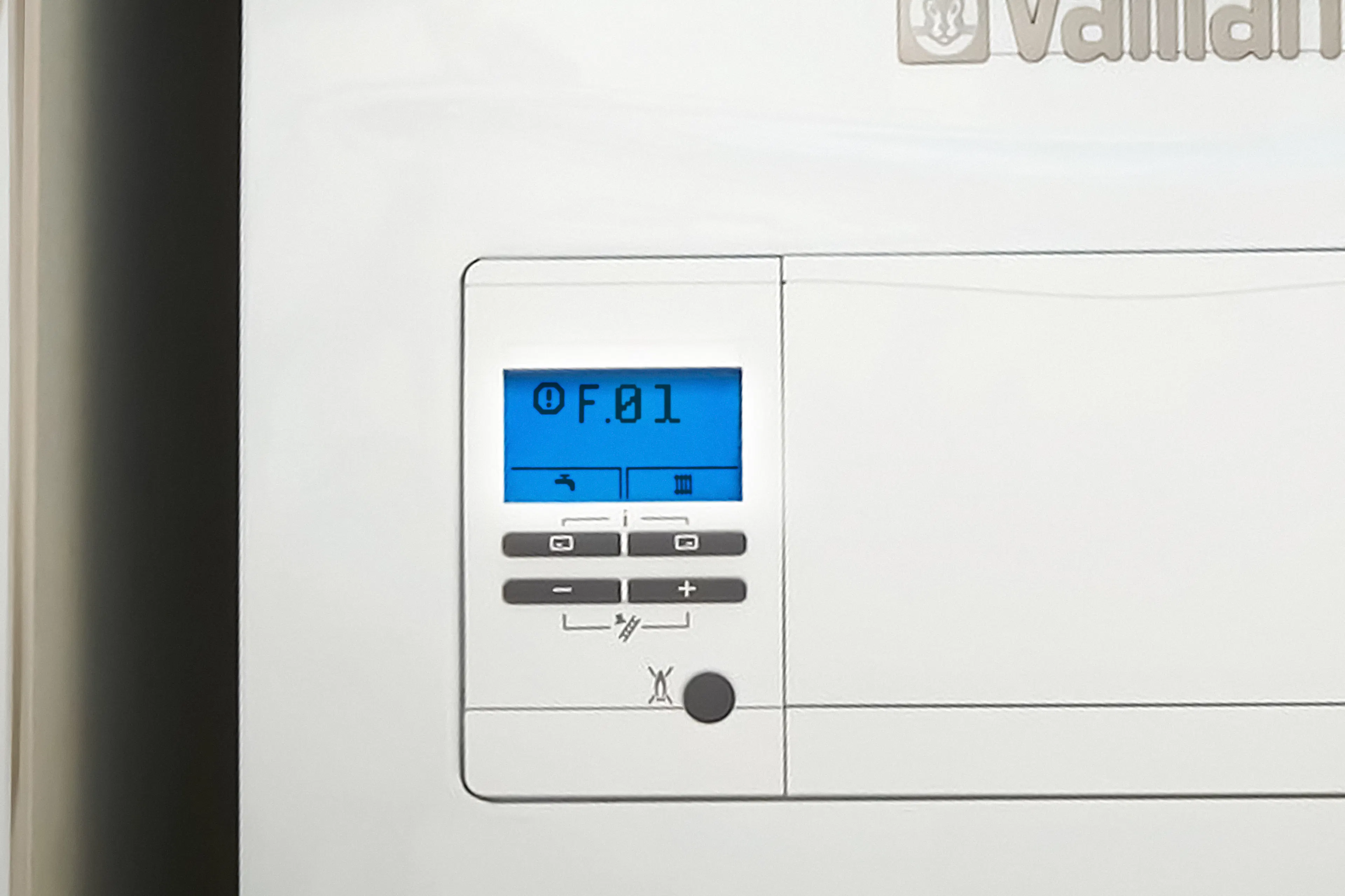 Fix f.01 error/fault code vaillant boiler
