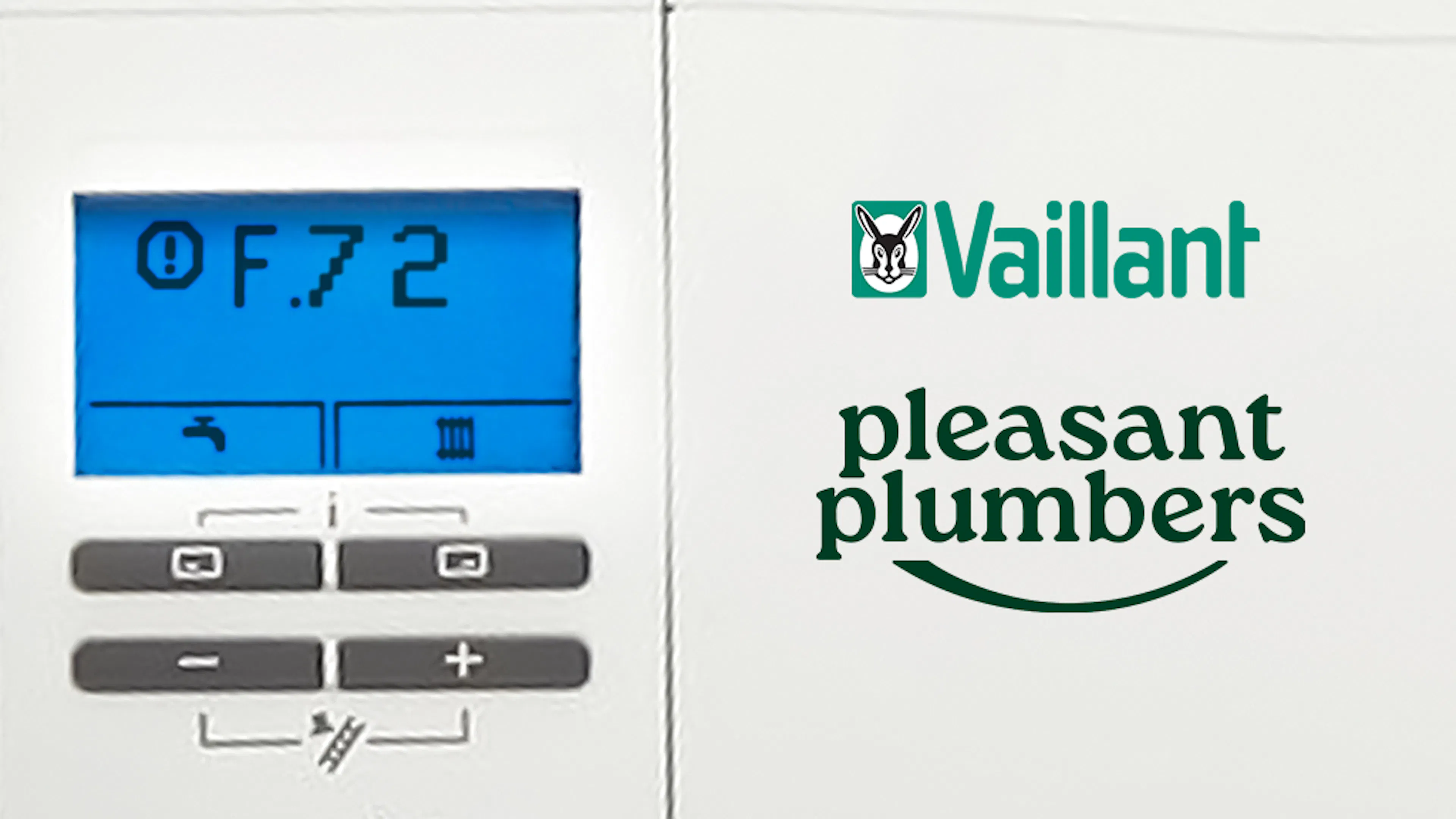 What does f.72 code on Vaillant boiler mean?