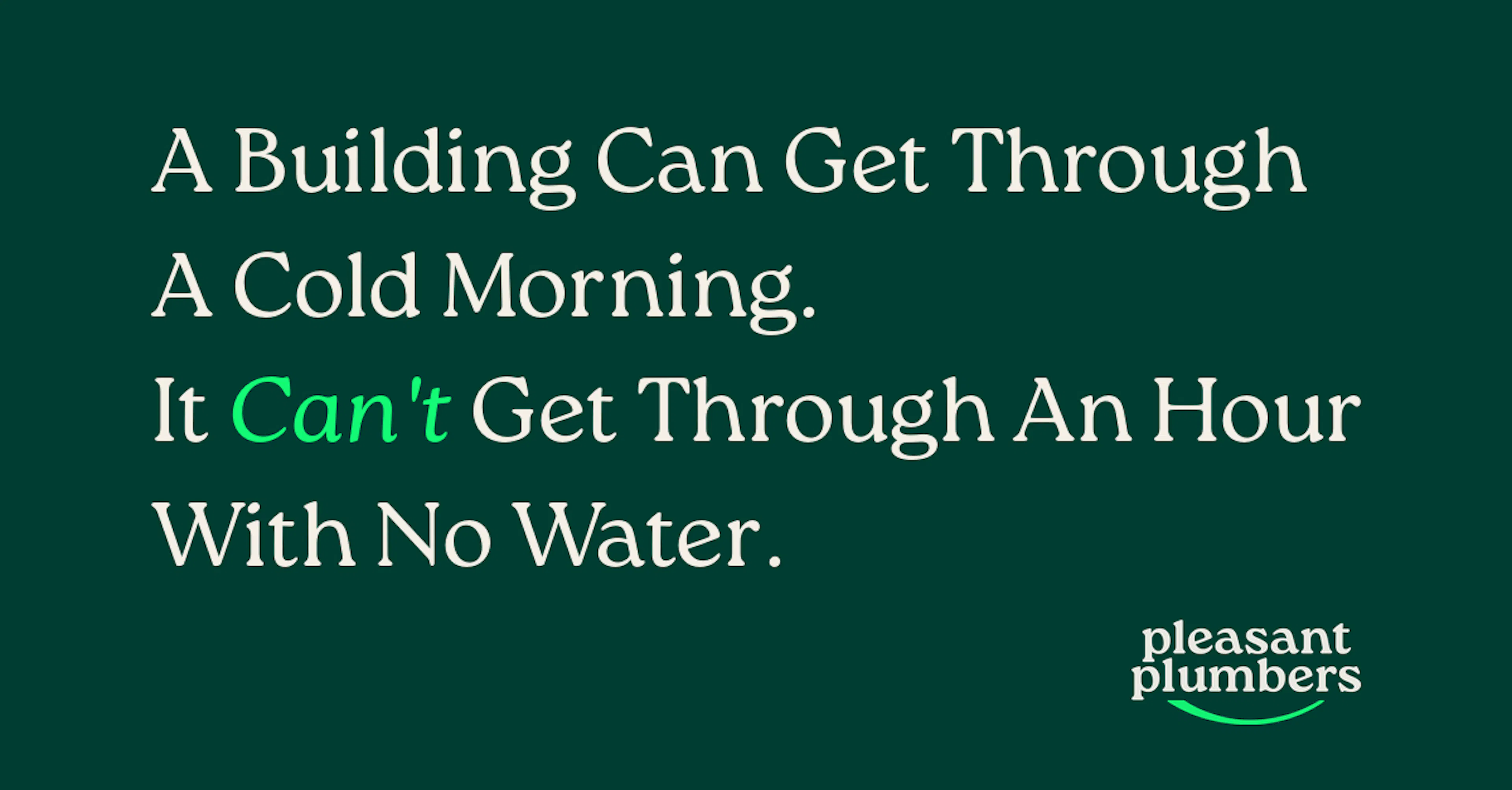 Pleasant Plumbers are a trusted and vetted Commercial Plumbing & Heating contractor in London. 