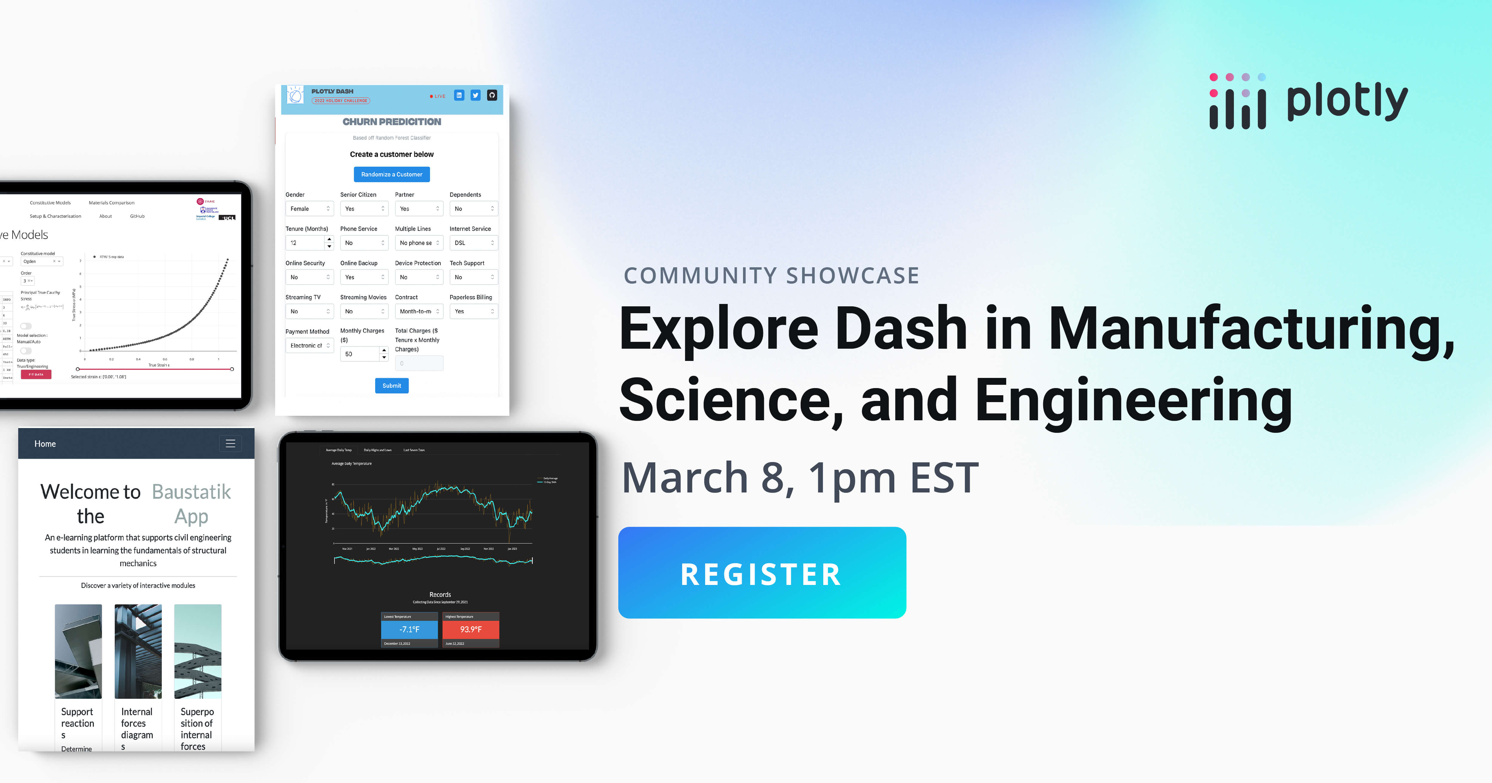 Explore Dash in Manufacturing, Science, and Engineering