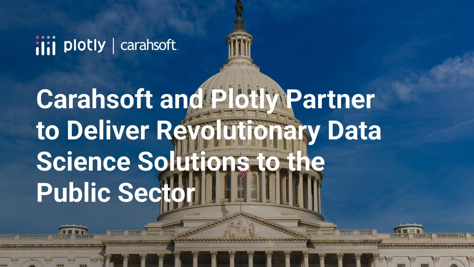 Carahsoft and Plotly partnership