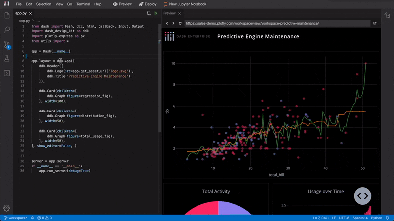 Data App Workspaces