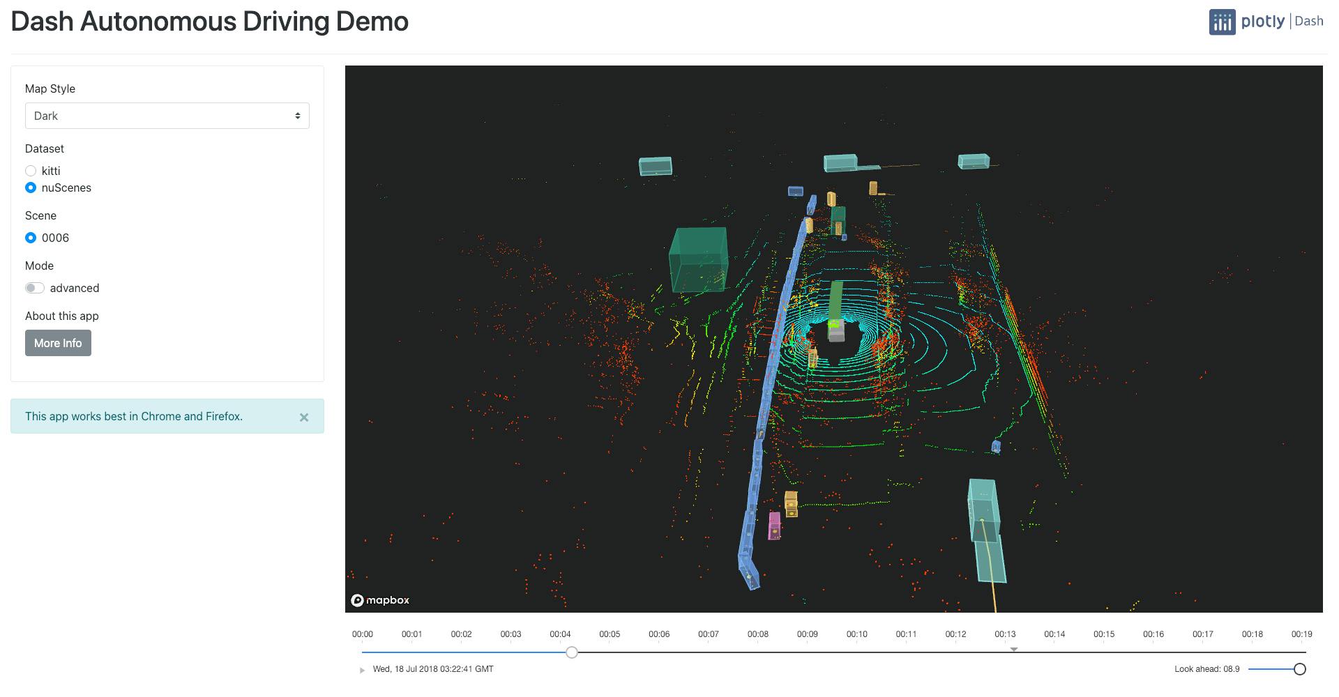 Creating an autonomous visualization system in Dash using GitHub Copilot.