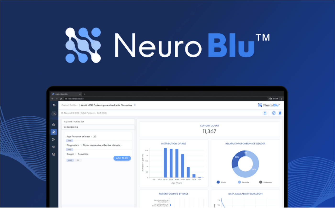 Holmusk Neuro Blu analytics platform