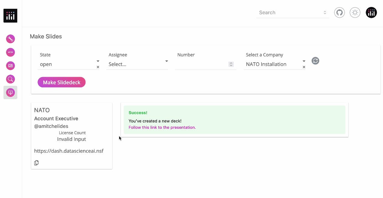 Plotly slide builder