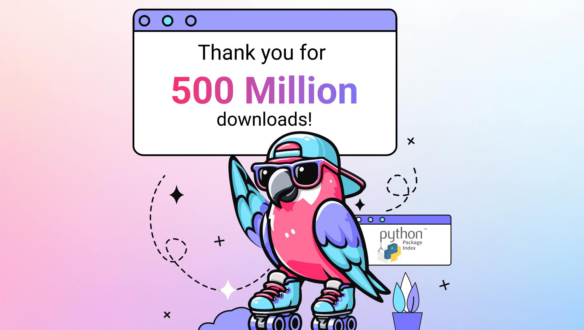 Thank you for 500 million downloads!