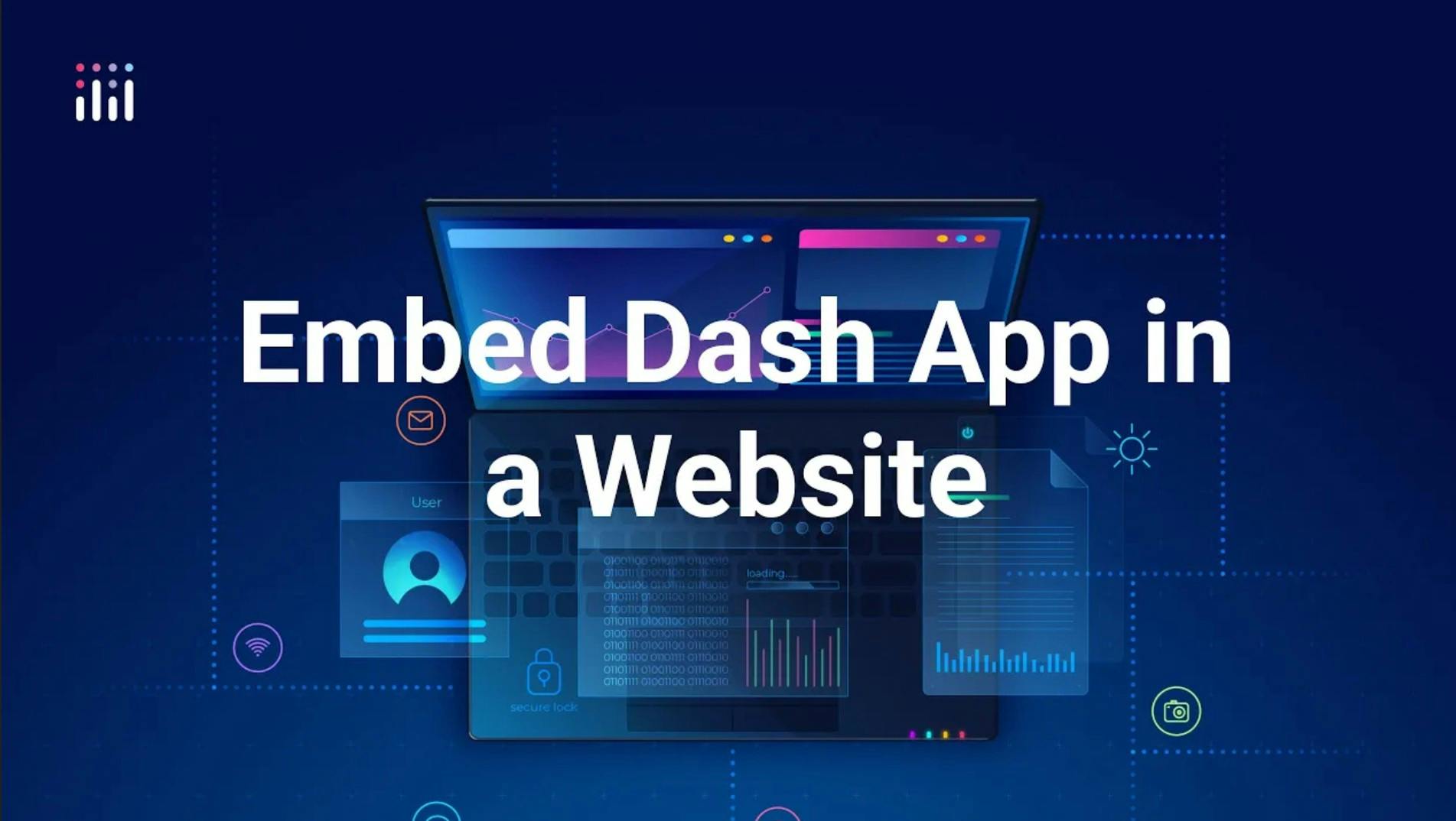 embed Dash app in website