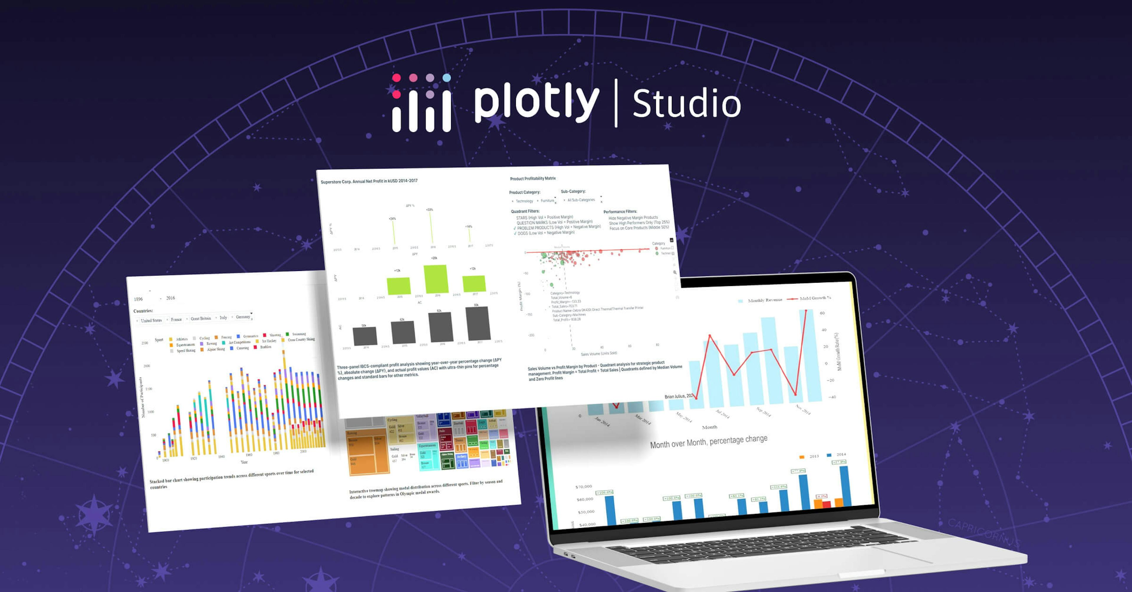 Plotly Studio apps