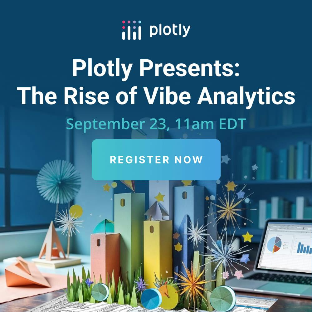 Register for Plotly Presents: The Rise of Vibe Analytics
